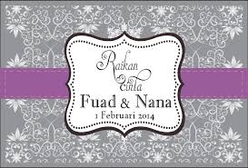 Every design is based on client request. Kadkahwinfabfurq Kad Kahwin Custom Made Design