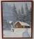 Cabin In The Woods Painting Bob Ross