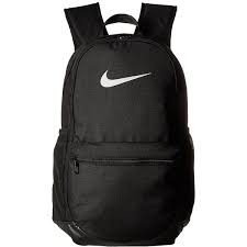 Black And Gold Nike Backpack Nike Brasilia Medium Backpack Black Black White Backpack Bags 45 Liked On Polyvore Featuring Bag Black Backpack White Backpack Black And White Backpacks
