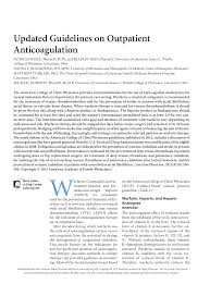 pdf updated guidelines on outpatient anticoagulation