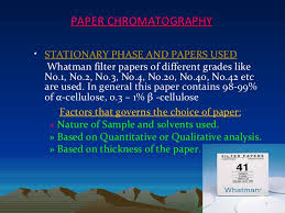 Paper Chromatography Ppt New