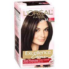L Oreal Paris Excellence Creme Permanent Triple Protection Hair Color 4a Dark Ash Brown 1 Kit Walmart Com Hair Color Hair Color Dark Grey Hair Coverage