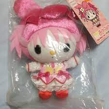 Puella Magi Madoka Magica x Sanrio My Melody Mascot Plush Keychain | eBay