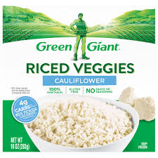 It's a healthy substitute for the traditional stuff, and ready in a fraction of the time (ten minutes!). Green Giant Riced Veggies Cauliflower 10 Oz Bag Walmart Com Walmart Com
