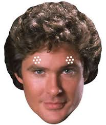 In honor of hasselhoff's upcoming birthday, we take a look at some fun facts about his life and career. David Hasselhoff 2d Card Party Face Mask Official Michael Knight Rider 80s Theme Ebay