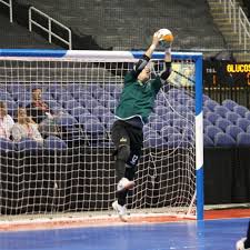 Futsal (also known as fútsal or footsal) is a football game played on a hard court, smaller than a football pitch, and mainly indoors. Futsal Indoor Soccer Goals Five A Side Top Competition