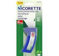 Amazon.com: Nicorette Mini pastillas de nicotina de 4 mg ...