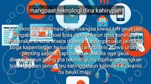 Percakapan bahasa sunda tentang sekolah. Contoh Artikel Bahasa Sunda Tentang Teknologi Terbaru Aceng Vinsmoke Cute766