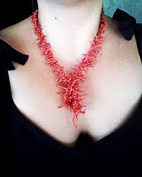 Corallodisciacca Sciacca Corallo Sicilia Collana Passione Necklace Rosso Mare Amore Red Coral Necklace Necklace Coral Necklace