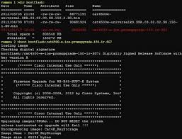 How To Upgrade Cisco 4500 Sup7 E Sup7l E Rommon To Support Vss Cisco Router Switch Digital Signing