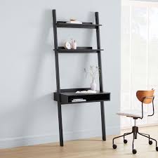 Lax series wall mounted desk. Modern Leaning Wall Desk
