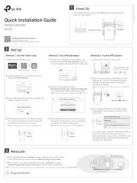 Push the wps button on your main router/ap first, then immediately push the wps button on your range extender. Tp Link Re205 User Manual Manualzz