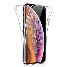 Designed by apple to complement iphone xs max, the form of the silicone case fits snugly over the volume buttons, side button, and curves of your device without adding bulk. Apple Iphone Xs Max Full Cover Case 360 Protection Olixar Flexicover