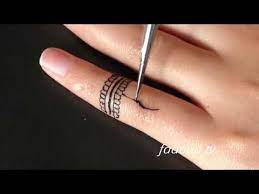 اسهل حيلة لرسم الحناء بكل سهولة diy henna simple diy henna simple اسهل الحناء بكل حيلة simple mehndi designs white butterfly tattoo mehndi simple