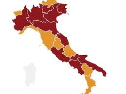 I Nuovi Colori Delle Regioni Da Lunedi L Ordinanza Di Speranza Corriere It