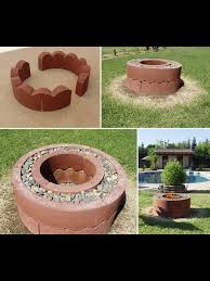 Easy Diy Fire Pit Feuerstelle Garten Kiesgarten Haus Und Garten