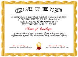 On clevercertificates.com, you can even upload your own picture to enhance your template. Employee Of The Month Gift Certificate Template Word Certificate Templates Gift Certificate Template