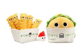 Shake Shack Drops Plush Versions Of Its Burger Fries Cute Stuffed Animals Yummy World Food Plushies