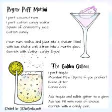 10 Ways To Celebrate Harry Potter S And J K Rowling S Birthday Harry Potter Drinks Harry Potter Cocktails Themed Drinks