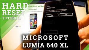 ¿cómo desbloquear la tarjeta sim en mi microsoft lumia 640 xl? Hard Reset Microsoft Lumia 640 How To Hardreset Info