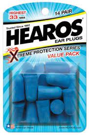 Hearos Ear Plugs Xtreme Protection 14 Pair Foam Pack Of 3 Ear Plugs Carry On Packing Travel Essentials