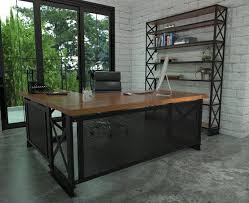 Executive Carruca Office Desk Single Or L Shape Etsy Farmhouse Kitchen Design Commercial Office Furniture Office Furniture Desk