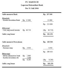 Check spelling or type a new query. Kumpulan Contoh Soal Rekonsiliasi Bank Beserta Jawabannya