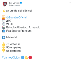 More images for historial de boca vs san lorenzo » Zkbb9fo Wm8fjm