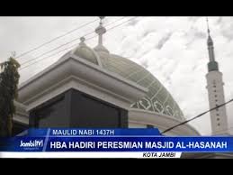 Sahabat muslim, yuk berdakwah bersama kami. Hba Hadiri Peresmian Masjid Al Hasanah Youtube