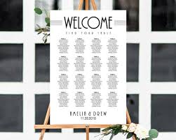 art deco seating chart template great gatsby seating chart art nouveau seating chart wedding seating chart poster seating plan 4 sizes