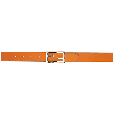 Fendi Reversible Beige And Orange Leather Ff Belt Fendi