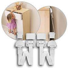 Reer Mobel Kipp Sicherung Clevere Wand Befestigung Fur Mobel Vom Schwabischen Kindersicherheits Experten Amazon De Baby