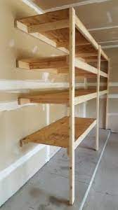 Very Easy Garage Shelving How To Wooden Garage Shelves Garage Shelving Garage Storage Shelves