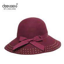 Customize Winter 100 Wool Felt Hat Wool Felt Hat Blank Wholesale Wool Felt Hats Felt Hat