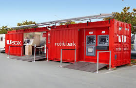 Westpac Pop Up Branch 1 The Financial Brand Container Shop Container House Design Bank Design