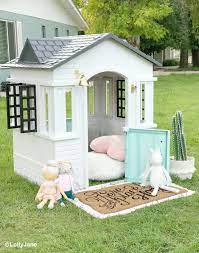 How To Paint A Plastic Playhouse Like A Pro Lolly Jane