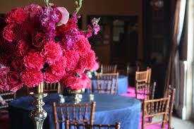 Fuschia Centerpieces Pink Table Decorations Pink Table Beautiful Table Settings