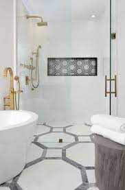 Tiles from the tile shop, they cost $8.99 a sheet, which is a square foot. 23 Really Cool Hexagon Shape Tile Ideas Sebring Design Build