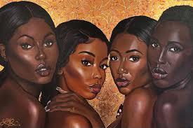 GOLDENHAIR 2025 mixed media 24"×18" USA