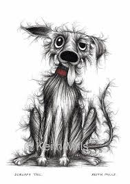 Scruffy Tail Print Download By Keithmills On Etsy 3 00 Dog Greeting Cards Dog Drawing Dog Print