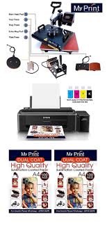 So the individuals can quickly download the. My Print Complete Setup Sublimation Printing Heat Press Combo 5 In 1 Epson Printer L130 With Sublimation Ink Sublimation Paper 200 Pcs Amazon In Industrial Scientific