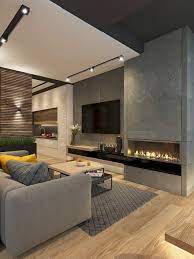 60 Tv Wall Living Room Ideas Decor On A Budget Entertainment Room Design Contemporary Living Room Design House Design