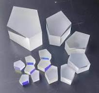 Prisme pentagonal sculpté avec réflecteur de viseur de caméra, profilé pour  la direction, en verre optique de mesure