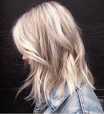 Platinum blonde hair color is blonde hair that is reduced of its bright pigment into a shade that is cooler like ash, silver, metallic, and pearl. Mane Interest Cool Toned Textured Blonde