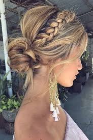 How should you wear your hair for a wedding? 33 Wedding Updos With Braids Wedding Forward Guest Hair Braided Hairstyles For Wedding Easy Summer Hairstyles
