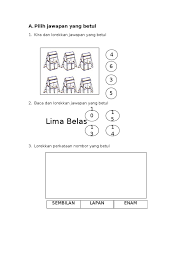 Set ini sesuai untuk pelajar baharu. Soalan Matematik Tahun 1 Kssr