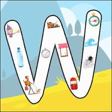 Five alphabet word starting with w: Lowercase Letter W Poster Free Printable Lowercase W Alphabet