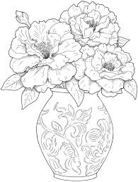 Free printable flower coloring pages for adults from this month's challenge. Flower Coloring Pages For Adults Best Coloring Pages For Kids