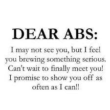 7 quotes have been tagged as abs: Dear Abs Quotes Quote Abs Fitness Exercise Instagram Fitness Quotes Workout Quotes Exercise Quotes In Fitness Motivation Quotes Workout Quotes Funny Abs Quotes