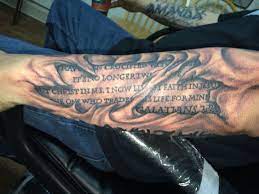 Paul here adds a detail not found in luke's account in the book of galatians 2:20. Galatians 2 20 Tattoo Done By Ricky Garza In Victoria Tx X Treme Ink Tattoos Got Ink Tatoo